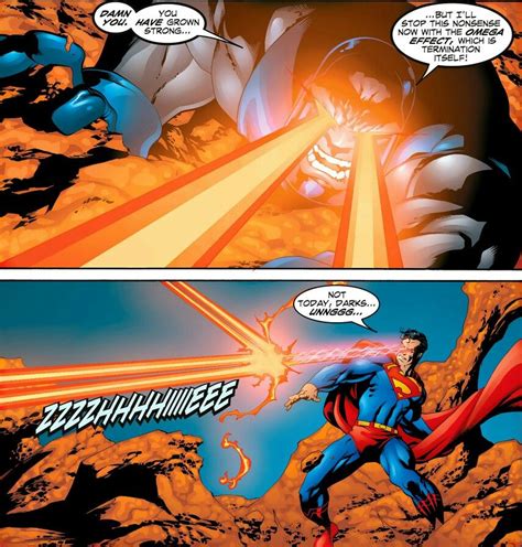 omega beam vs heat vision|darkseid omega effect.